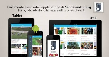 Pubblicata l'applicazione ufficiale di sannicandro.org