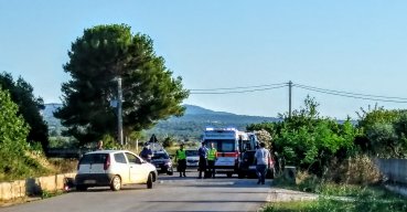 Incidente sulla SP 41, interviene elisoccorso