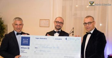 Allianz Foggia, tombolata per Francesca: raccolti 1800 euro