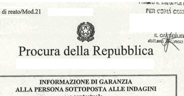 Avvisi di garanzia in comune, indagati amministratori