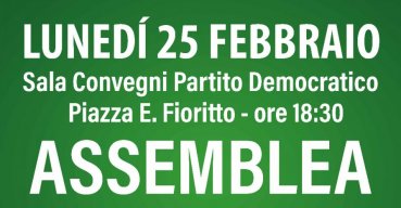 Pubblica assemblea del PD per parlare delle primarie