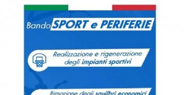 10 milioni di euro con il nuovo bando Sport e Periferie