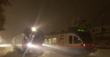 Ferrovie Gargano attiva piano neve: soppresse alcune corse treni