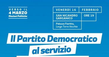 Elezioni politiche: I Candidati del centrosinistra a San Nicandro