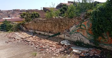 Crolla muro di contenimento in Galleria Verrino