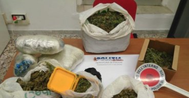 Marijuana in casa, arrestato 39enne