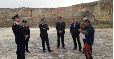 Visita in Puglia del Generale di Divisione Nazario Palmieri