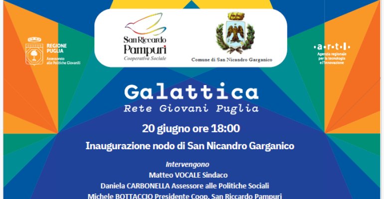 Inaugurazione nodo rete giovanile Galattica