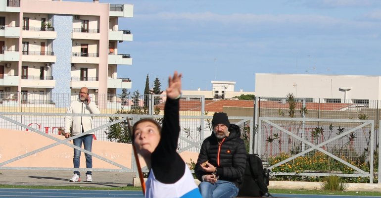 Livia Sablot campionessa regionale del lancio del giavellotto